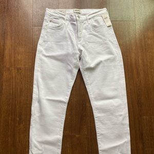 AGOLDE Toni Jeans with Raw Hem. Size 27 NWT!